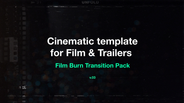 Film Burn Transition Pack 03