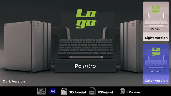 Pc Intro Logo Stings template preview