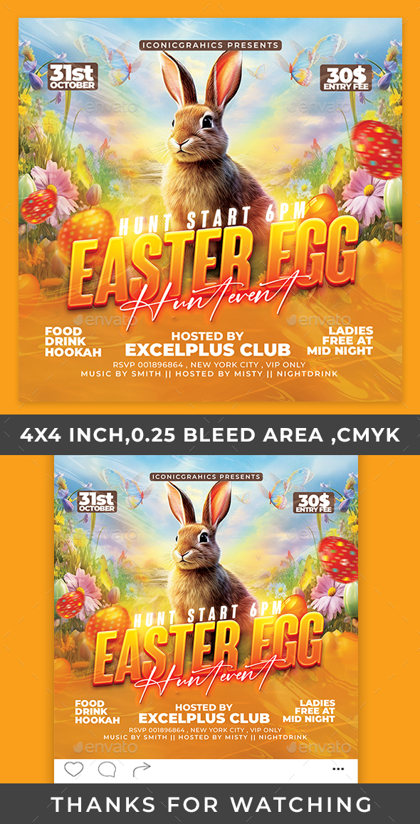 Easter Egg Flyer