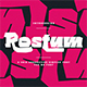 Rostum Bold Decorative Display Font