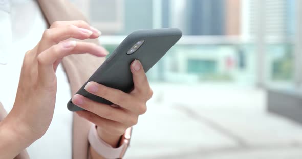 Using smart phone alt