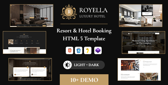 Royella – Resort and Hotel Boking HTML5 Template