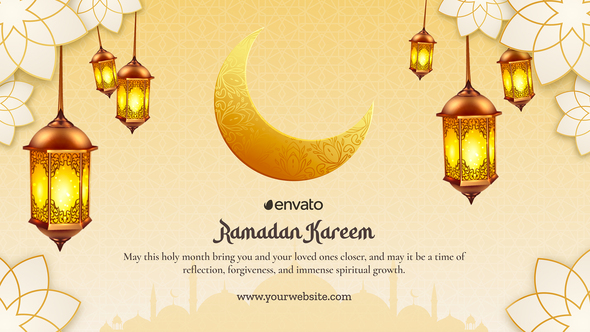 Happy Ramadan Kareem - Greeting | Opener | Intro V.06