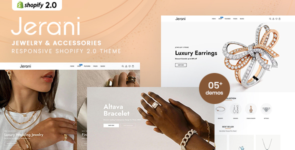 Jerani – Jewelry & Accessories Responsive Shopify 2.0 Theme