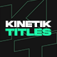 Kinetic Titles for Premiere Pro - VideoHive Item for Sale