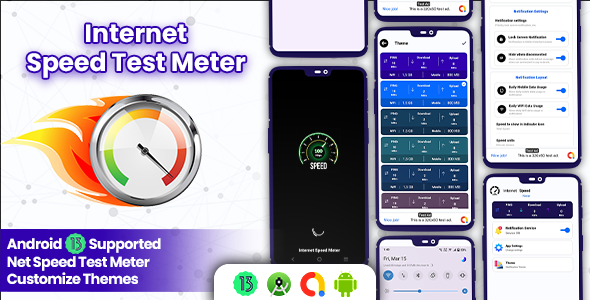 Internet Speed Meter | NetSpeed Indicator | Net Speed Indicator | Network Speed - Speed Meter