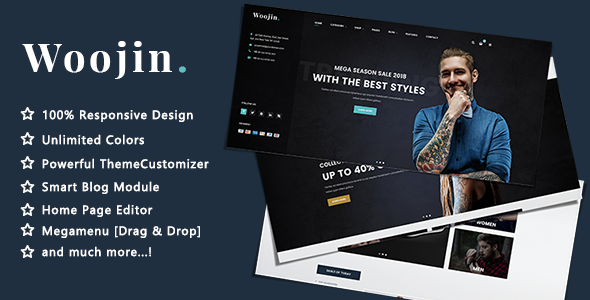 WooJin - Fashion Model and Clothing PrestaShop Theme