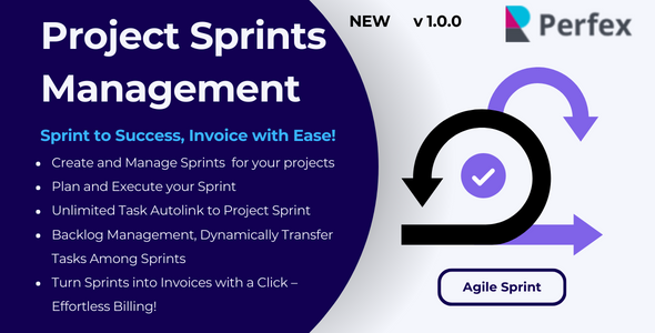Project Sprints Management for Perfex