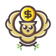 Owl Money Logo Template