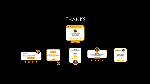 Social Media Titles Titles template preview