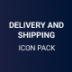 Delivery and Shipping Icon Pack