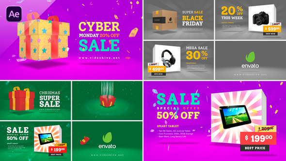 Product Sale - Gift Box Product Promo template preview