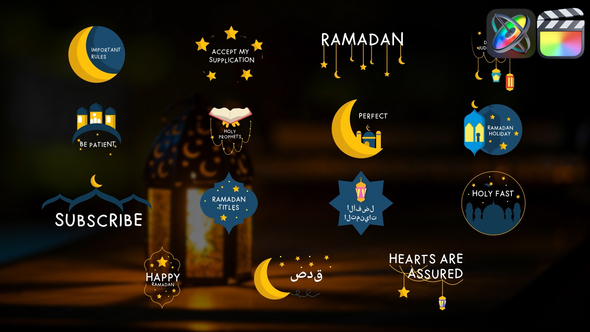 Ramadan Titles for FCPX