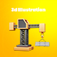 Labour Day 3d Illustration Icon Pack