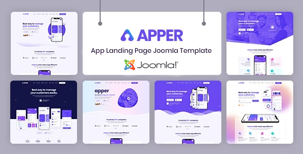 [DOWNLOAD]APPER – App Landing Page Joomla 5 Template