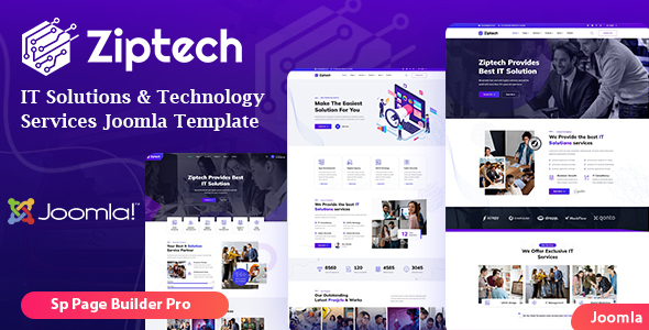 [DOWNLOAD]Ziptech - IT Solutions Technology Joomla 5 Template