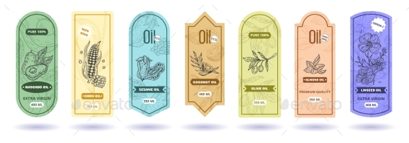 Oil Label Design