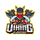 Viking Mascot Logo Template