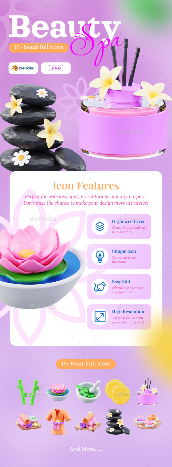 Beauty Spa Icon Pack