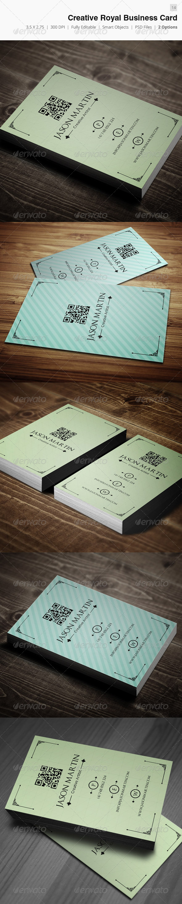 Creative Royal Business Card - 14 - Creative Business Cards