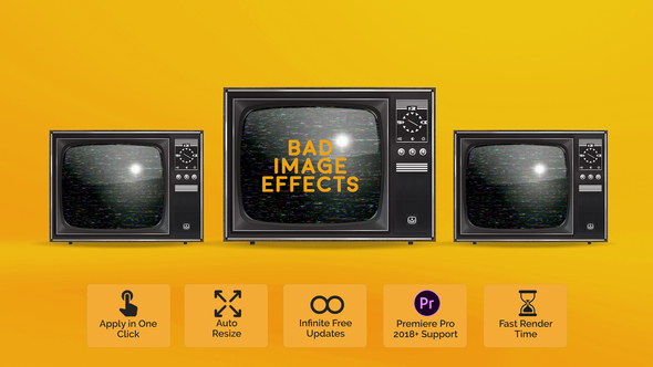 Bad Image Effects Elements template preview