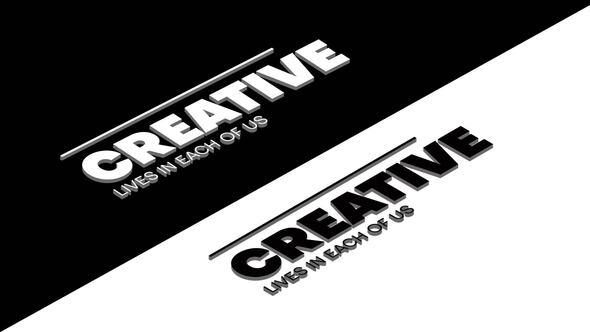 Kinetic Typography / MOGRT Premiere Pro template preview