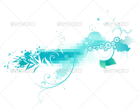 Floral Background - Decorative Vectors