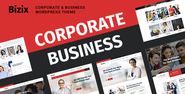 Free download Bizix - Corporate and Business WordPress Theme