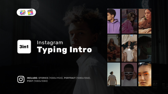 Instagram Typing Intro for FCP