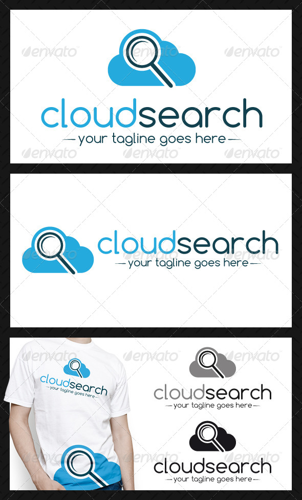 Cloud Search Logo Template - Symbols Logo Templates