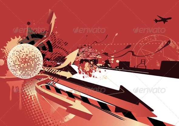 Abstract Party Design - Conceptual Vectors