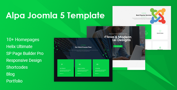 Alpa | Joomla 5 Responsive Multipurpose Template