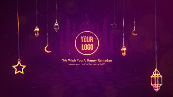 Ramadan Logo Reveal Mogrt