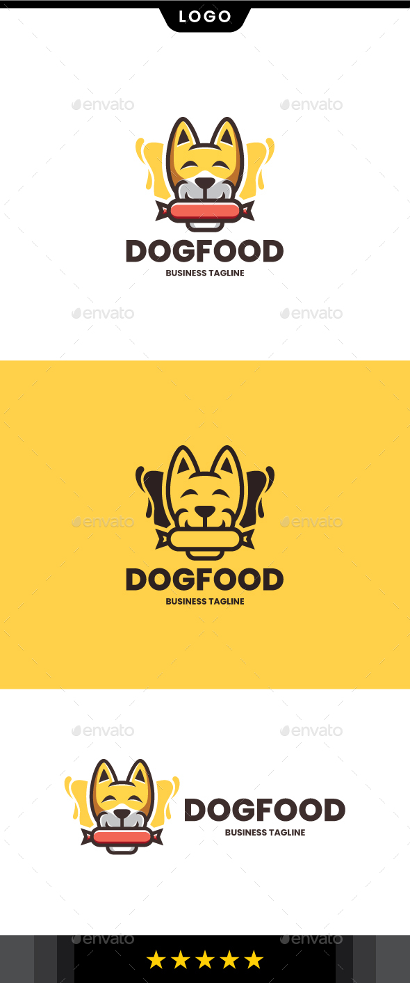 [DOWNLOAD]Dog Food Logo Template