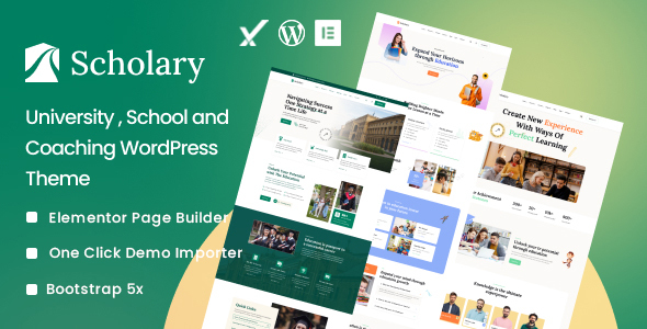 [DOWNLOAD]Scholary - University, School and Coaching WordPress Theme