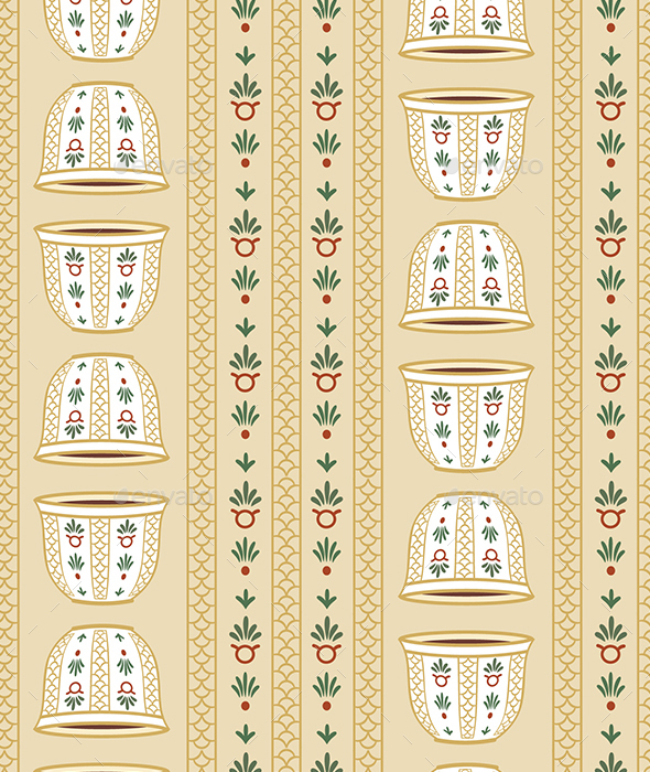 [DOWNLOAD]Traditional Arab Coffee Cup Pattern