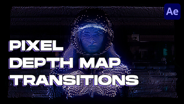Pixel Depth Map Transitions | After Effects