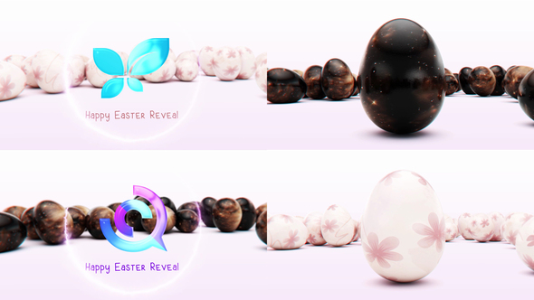 Easter Egg Cracks Logo Reveal Logo Stings template preview