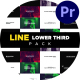 Line Lower Thirds 04 