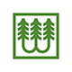 Wood Trees W Letter Logo