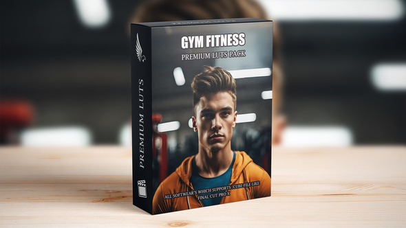 Dynamic Gym & Fitness Video LUTs - Boost Your Workout Footage with Energizing Color Grading