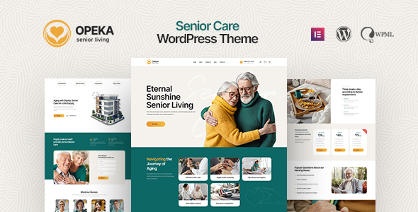 Free download Opeka - Senior Care & Elderly Nursing WordPress Theme