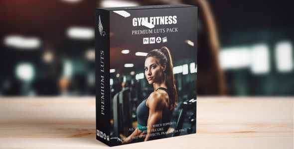 Cinematic Gym & Fitness LUTs Pack - Transform Your Workout Videos with Professional Color Grading