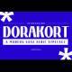 Dorakort - A Modern Sans Serif Typeface