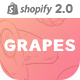 Grapes - Fruits Organic Food Responsive Shopify 2.0 Theme