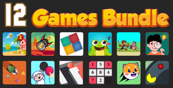 [DOWNLOAD]Bundle N°4 :12 HTML5 GAMES - Web, Mobile and FB Instant games(3p and HTML5)