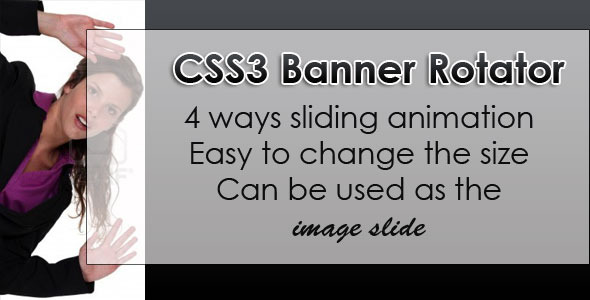 CSS3 Banner Rotator - CodeCanyon 4119780