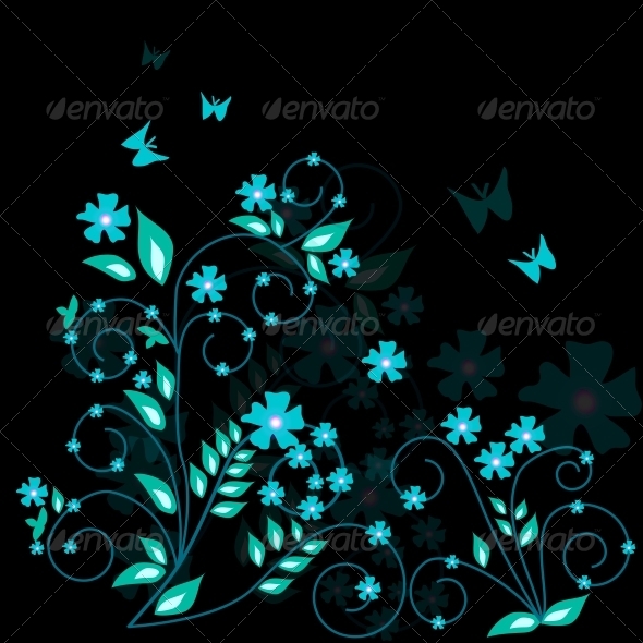 Floral Background - Miscellaneous Vectors
