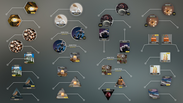 Media Call Outs Infographics template preview