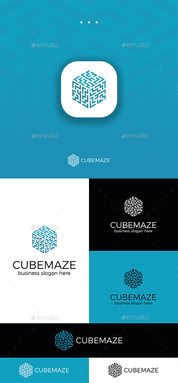 Cube Maze Logo